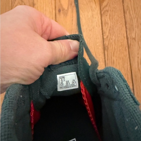 Vans Skate Sk8 Hi Top Sneakers Men’s 6.5 Dark Green - Picture 3 of 3